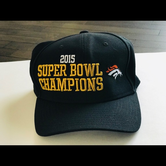 Nike Other - Nike BRONCOS 2015 Super Bowl Champion Hat